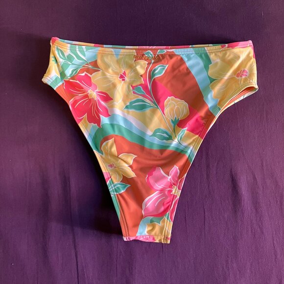 NWT Billabong Chasin Sunbeams High Rise Bikini Bottom size S - Picture 6 of 12